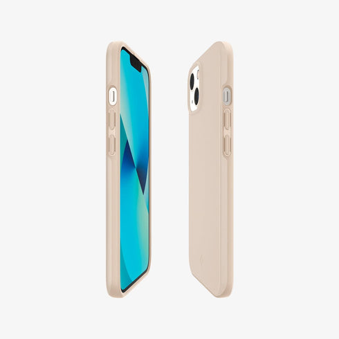 ACS03674 - iPhone 13 Pro Max Case Thin Fit in black showing the back